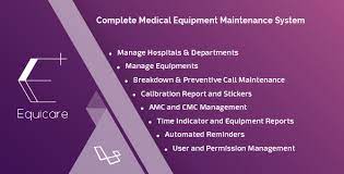 Equicare - A Medical Equipment Maintenance System