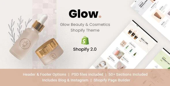 Glow - Beauty & Cosmetics Shopify Theme