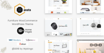 Hanata - Marketplace WooCommerce Furniture Theme