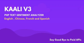 Kaali V3 - PHP Text Sentiment Analysis Utility
