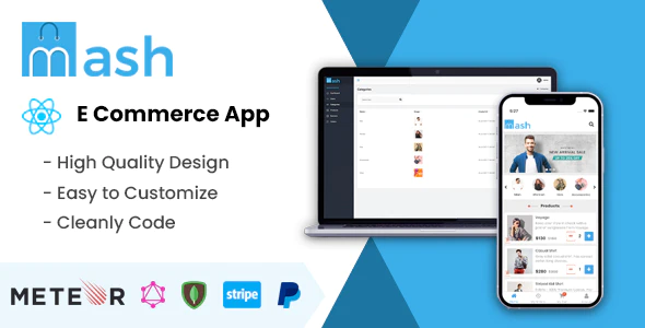 Mash - Ecommerce React Native App