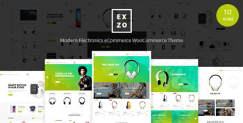 Electronics eCommerce WordPress Woocommerce Theme - Exzo