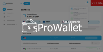 ProWallet v3.1 Lite - Electronic Online Wallet