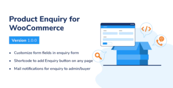 Product Enquiry For WooCommerce