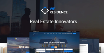 WP Residence - Residence Real Estate WordPress Theme