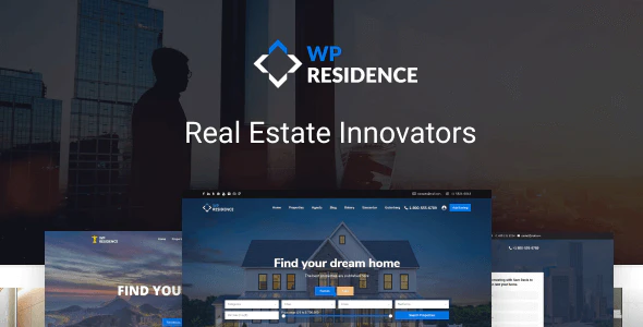 WP Residence - Residence Real Estate WordPress Theme