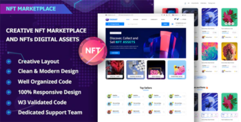 Tokimart - NFT Marketplace Template