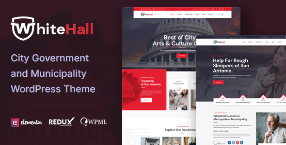 White Hall - Municipal and Government WordPress Theme