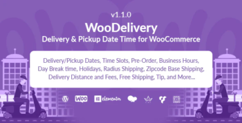 WooDelivery - Delivery & Pickup Date Time for WooCommerce