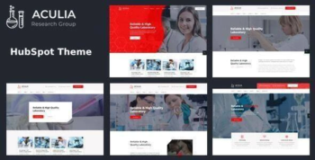 Aculia - Laboratory & Research HubSpot Theme