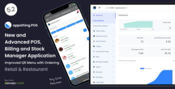 Appsthing POS - Multi Store Retail & Restaurant Point of Sale, Billing & Stock Manager Application