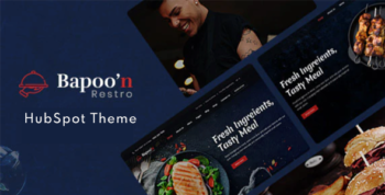 Bapoon - Restaurant HubSpot Theme