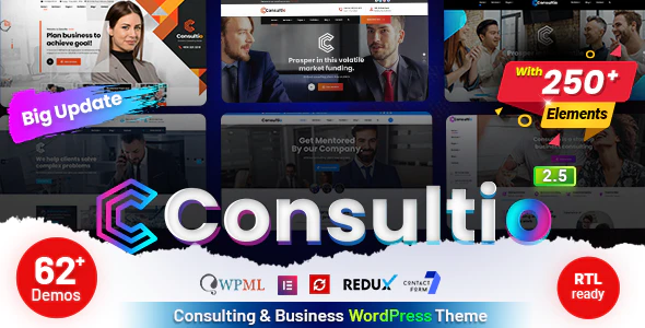 Consultio - Consulting Corporate WordPress Theme