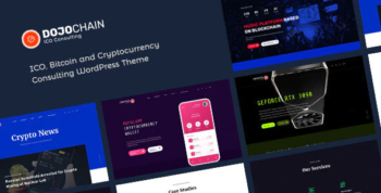 DojoChain - Cryptocurrency Consulting WordPress Theme