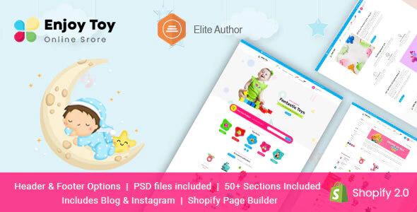 Enjoy - Kids Clothing & Toys Shopify Theme