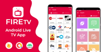 Live TV with Firebase Backend and Admob Facebook Ads