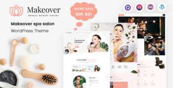 Makeover - Spa Salon WordPress Theme