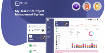 Mytask - Hr, Project Management Admin Template
