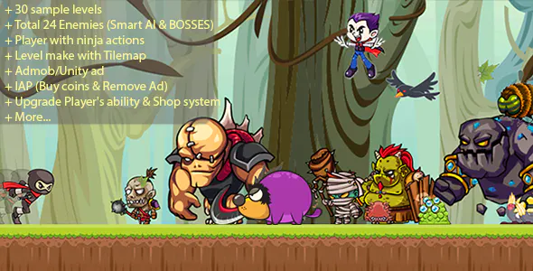 Ninja Rian Unity Complete Game