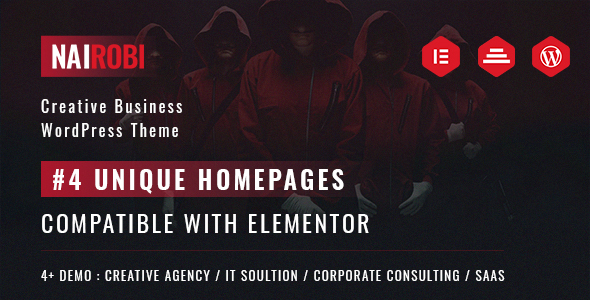 Nairobi - Multipurpose Creative Business WordPress Theme