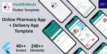 Online Medicine Ordering App Template Flutter - Online Pharmacy App Template Flutter