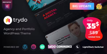Trydo - Creative Agency & Portfolio WordPress Theme