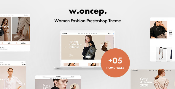 W.oncep - Unisex Fashion & Clothing Shopify Theme