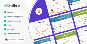 Woffice - Intranet/Extranet WordPress Theme