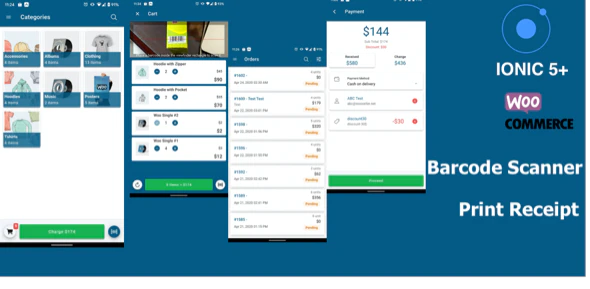 WooPOS Point Of Sale with IONIC + Woocommerce