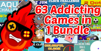 63 Addicting Construct 2 HTMl5 Games with Capx in 1 Bundle - HTML5 and iOS and Android
