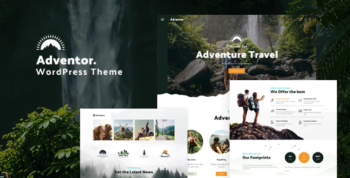 Adventor - Travel and Adventure WordPress Theme