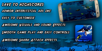 AngryShark : Best Scuba Fishing Game : Android Full BuildBox Game Android Studio Project - IOS