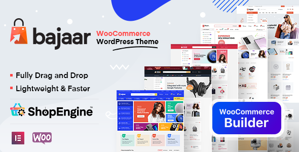 Bajaar - Highly Customizable WooCommerce WordPress Theme