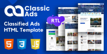 Classicads - Classified Ads HTML Template
