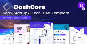 DashCore - SaaS & Software Bootstrap 5 Laravel Template