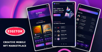 Eigitok - Mobile NFT Marketplace