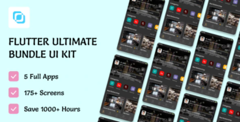Flutima - Flutter UI Ultimate Bundle Kit