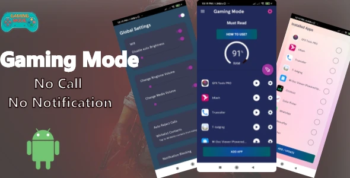 Gaming Mode - No Call & Notification Android app with AdMob