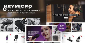 Keymicro - Micro Music Accessories Responsive Shopify Theme
