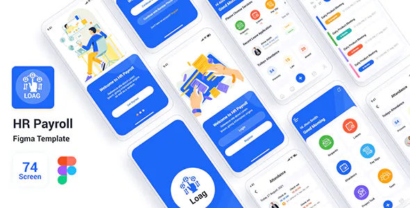 Loag - HR Payroll Figma Template