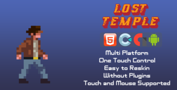 Lost Temple - Template for Construct 3 - Games