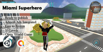 Miami Super Hero (Unity - Admob)