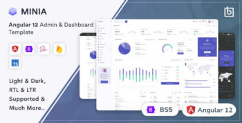Minia - PHP Admin & Dashboard Template