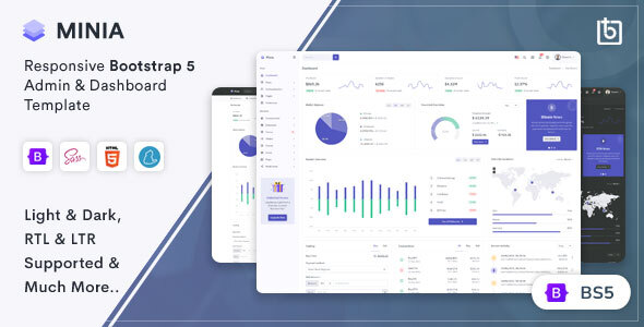 Minia - React Admin & Dashboard Template