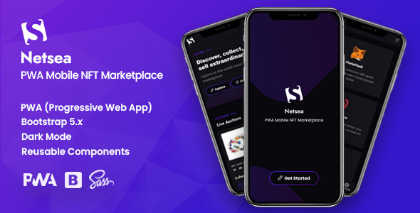 Netsea - PWA Mobile NFT Marketplace