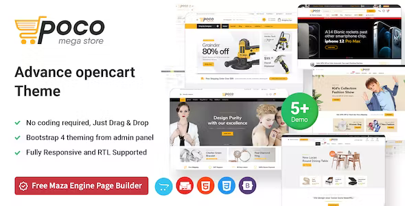 Poco - Advanced OpenCart Theme