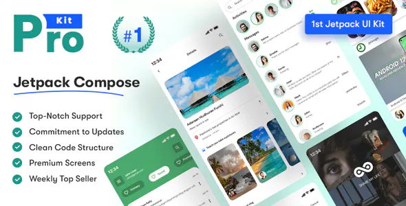 Prokit - Android Jetpack Compose UI Kit