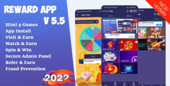 Reward App Lucky Spin + Start App ads + Adcolony