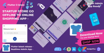 Startup Store Go Offline to Online Shopping App - Flutter 3