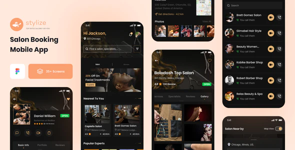 Stylize - Barber & Salon App